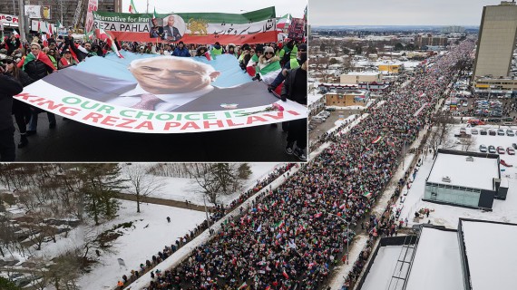 تظاهرات-دویست-هزار-ایرانی-تورنتو-استیلز-14-فوریه