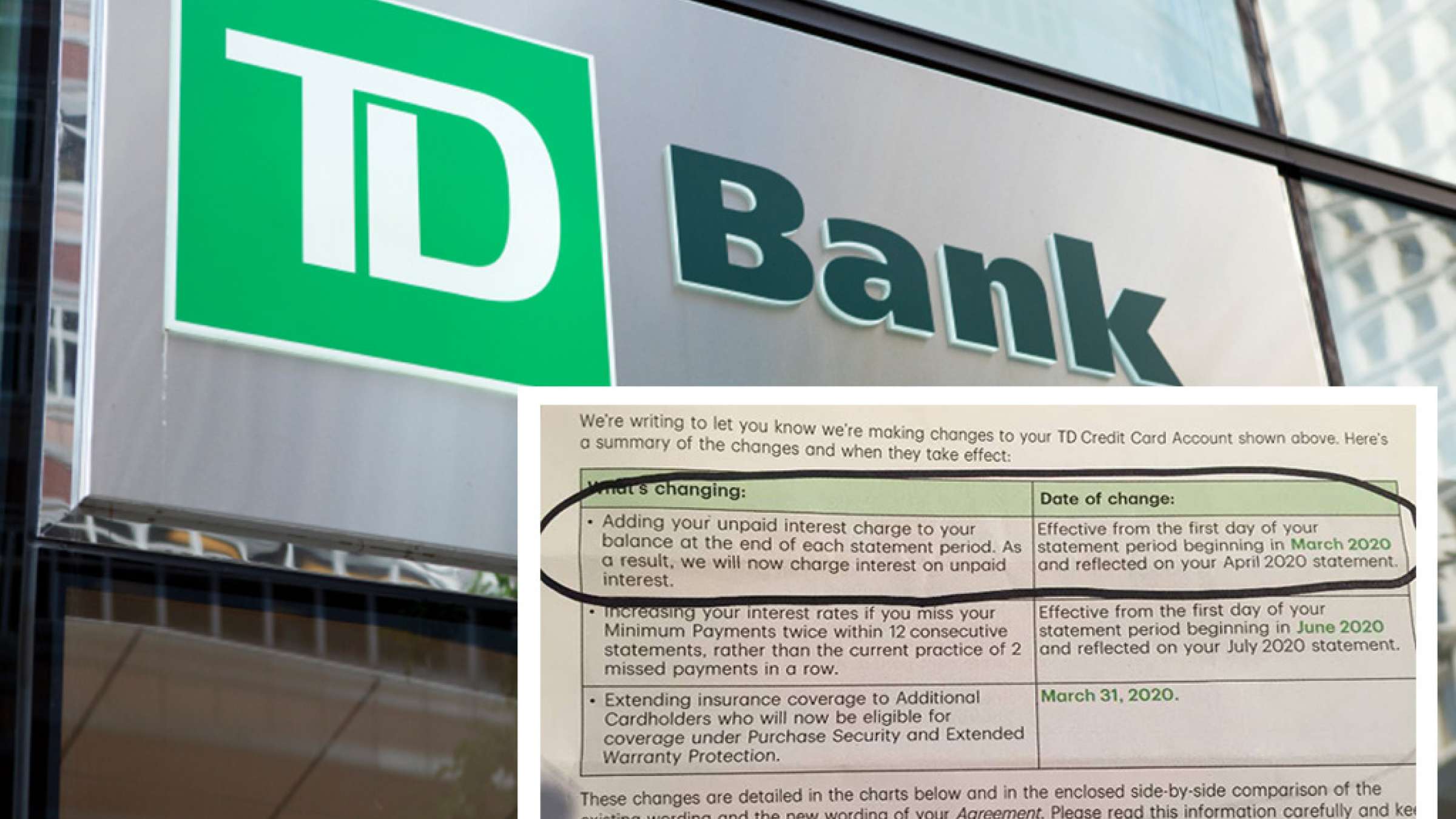 اخبار-کانادا-بانک-تی-دی-از-کردیت-کارت-ها-بهره-مرکب-می-گیرد