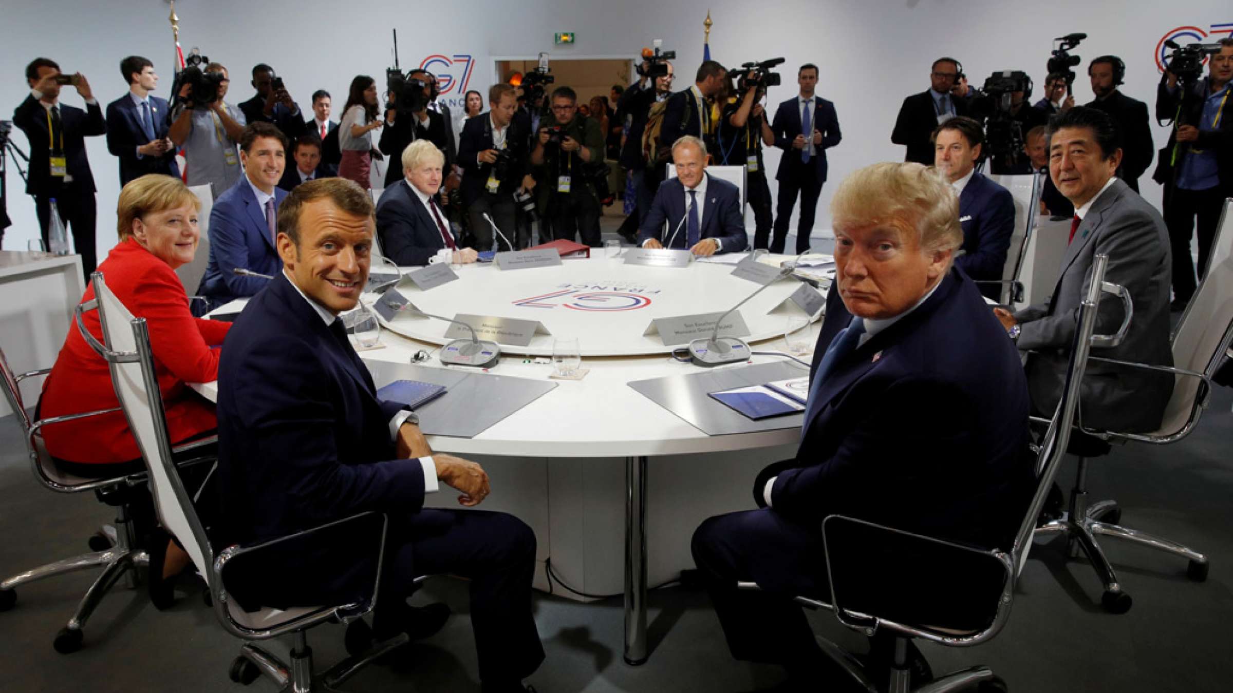 اخبار-کانادا-ترودو-در-جی-7-ترامپ-جانسون