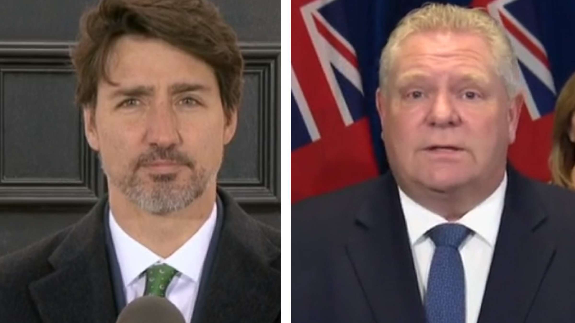 اخبار-کانادا-ترودو-شرکت-های-کانادایی-وسایل-لازم-کرونا-را-می-سازند-فورد-مدارس-انتاریو-را-تا-مه-تعطیل-کرد