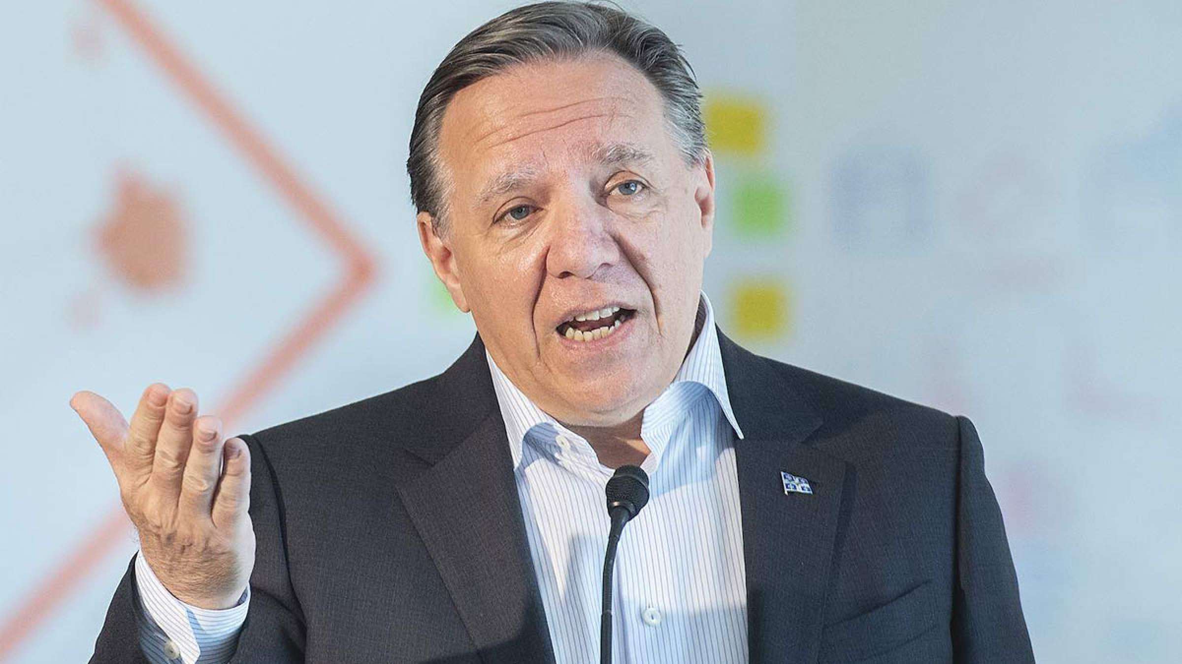 خبر-کانادا-لوگو-نخست-وزیر-کبک-۸۰-درصد-مهاجران-مونترال-کار-فرانسوی-صحبت-پایبند-ارزش