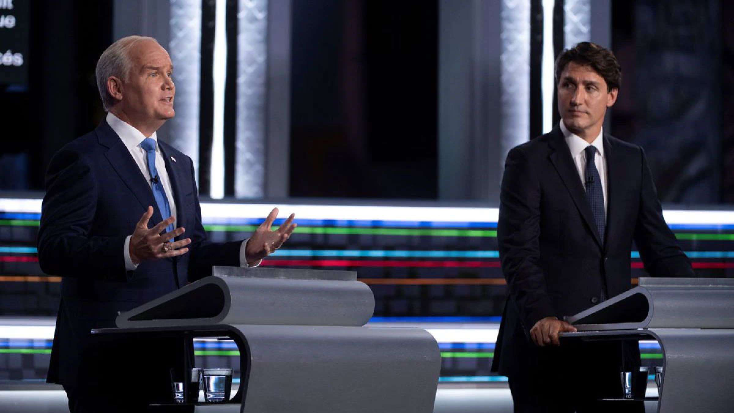 خبر-کانادا-مناظره-چهارشنبه-شب-ترودو-عصبانی-۱۳-درصد-مردم-نمی-دانند-به-چه-کسی-رای-می-دهند