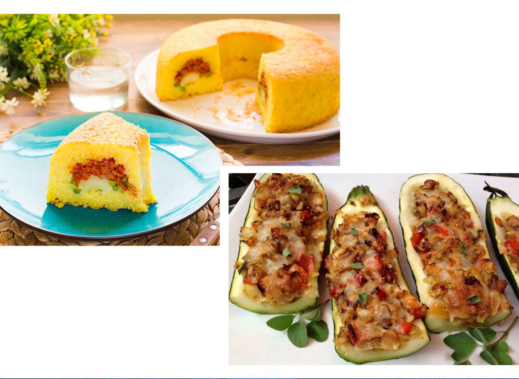 آشپزی-ترابی-کدو-سبز-شکم‌پر-کیک-برنج-ریزوتو-و-گوشت