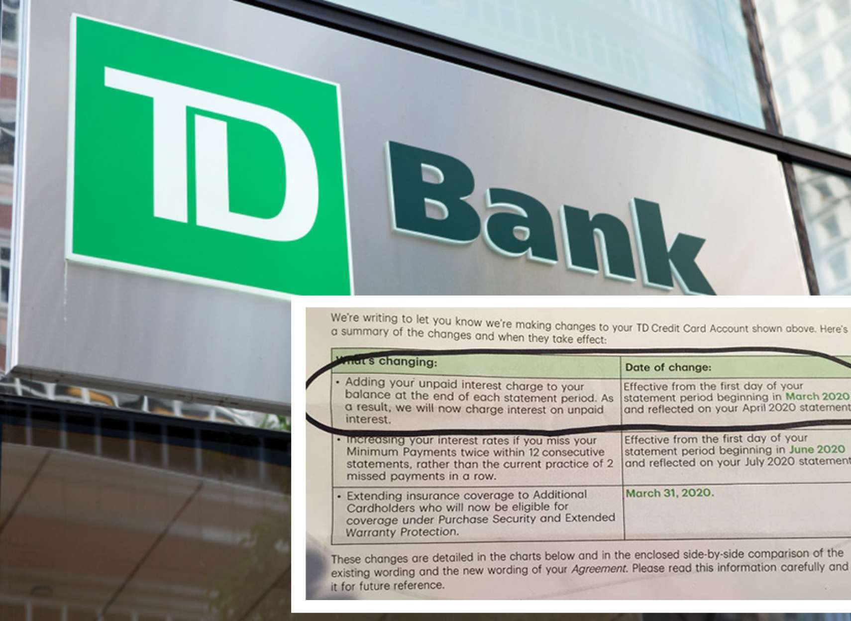 اخبار-کانادا-بانک-تی-دی-از-کردیت-کارت-ها-بهره-مرکب-می-گیرد