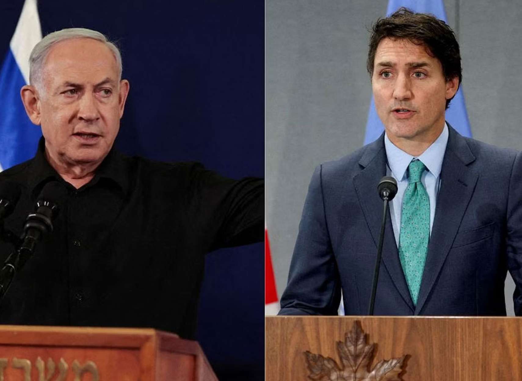 ترودو-نتانیاهو-درگیر-اسرائیل-کشتار-زنان-کودکان-نوزادان-متوقف-نتانیاهو-حماس