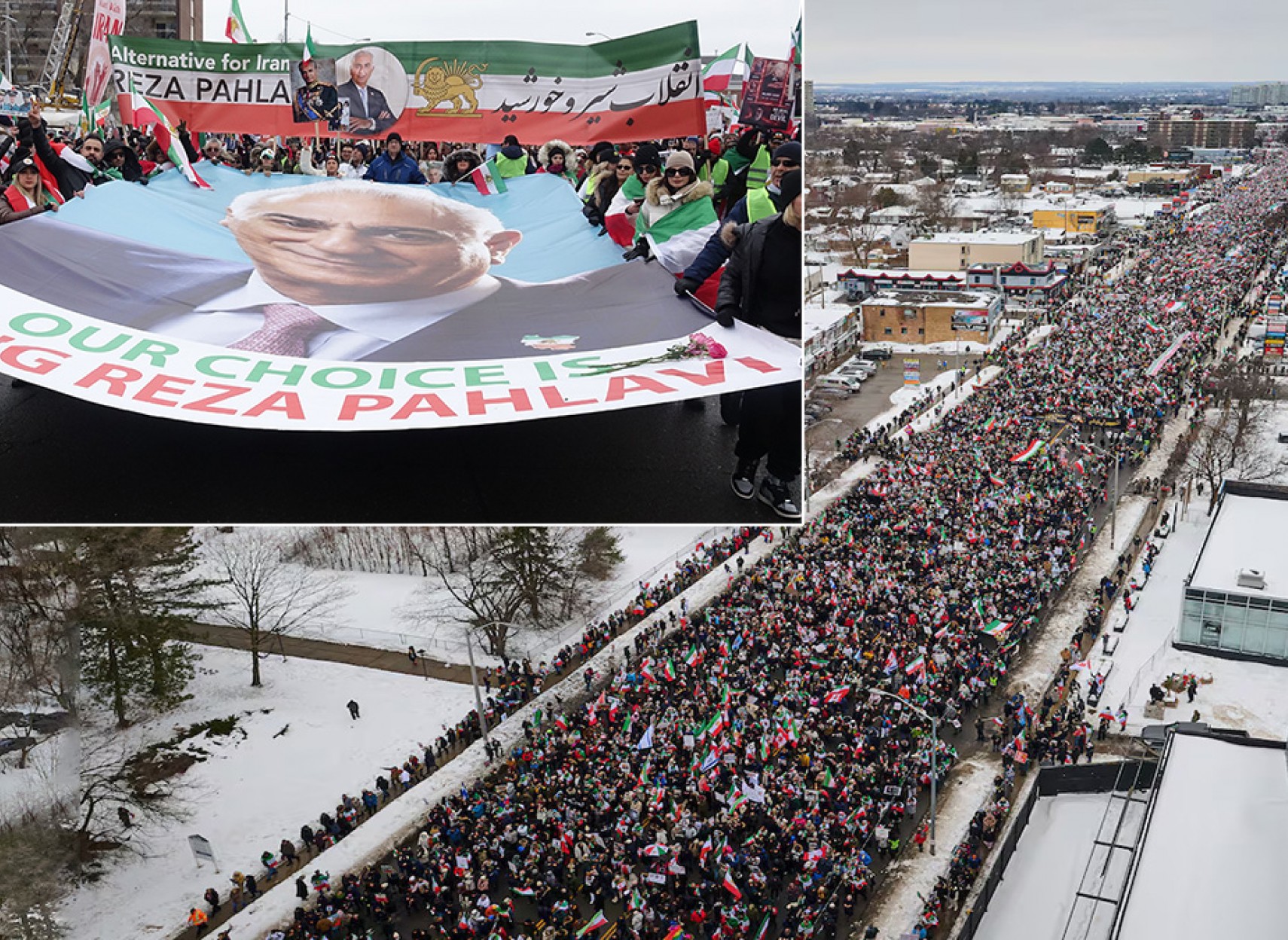 تظاهرات-دویست-هزار-ایرانی-تورنتو-استیلز-14-فوریه