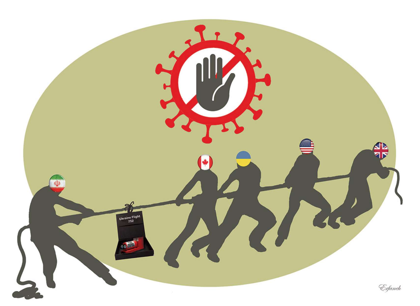 توقف تحویل جعبه سیاه اوکراین به دلیل کرونا