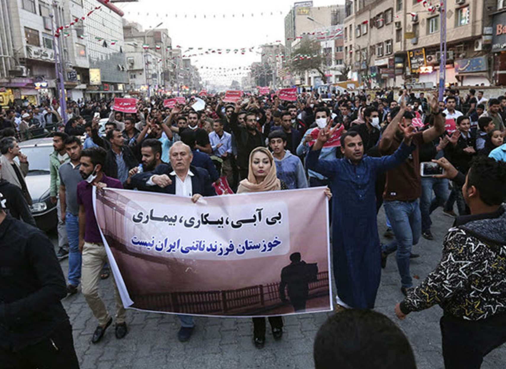 خبر-ایران-گسترش-تظاهرات-و-اعتراضات-خوزستان-به-تهران-و-سراسر-ایران
