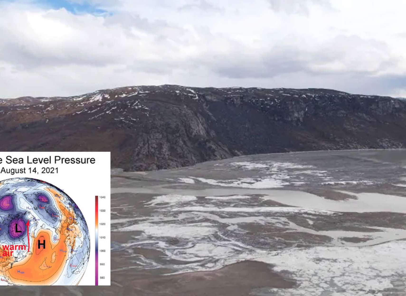 خبر-جهان-برای-اولین-بار-در-گرینلند-باران-بارید