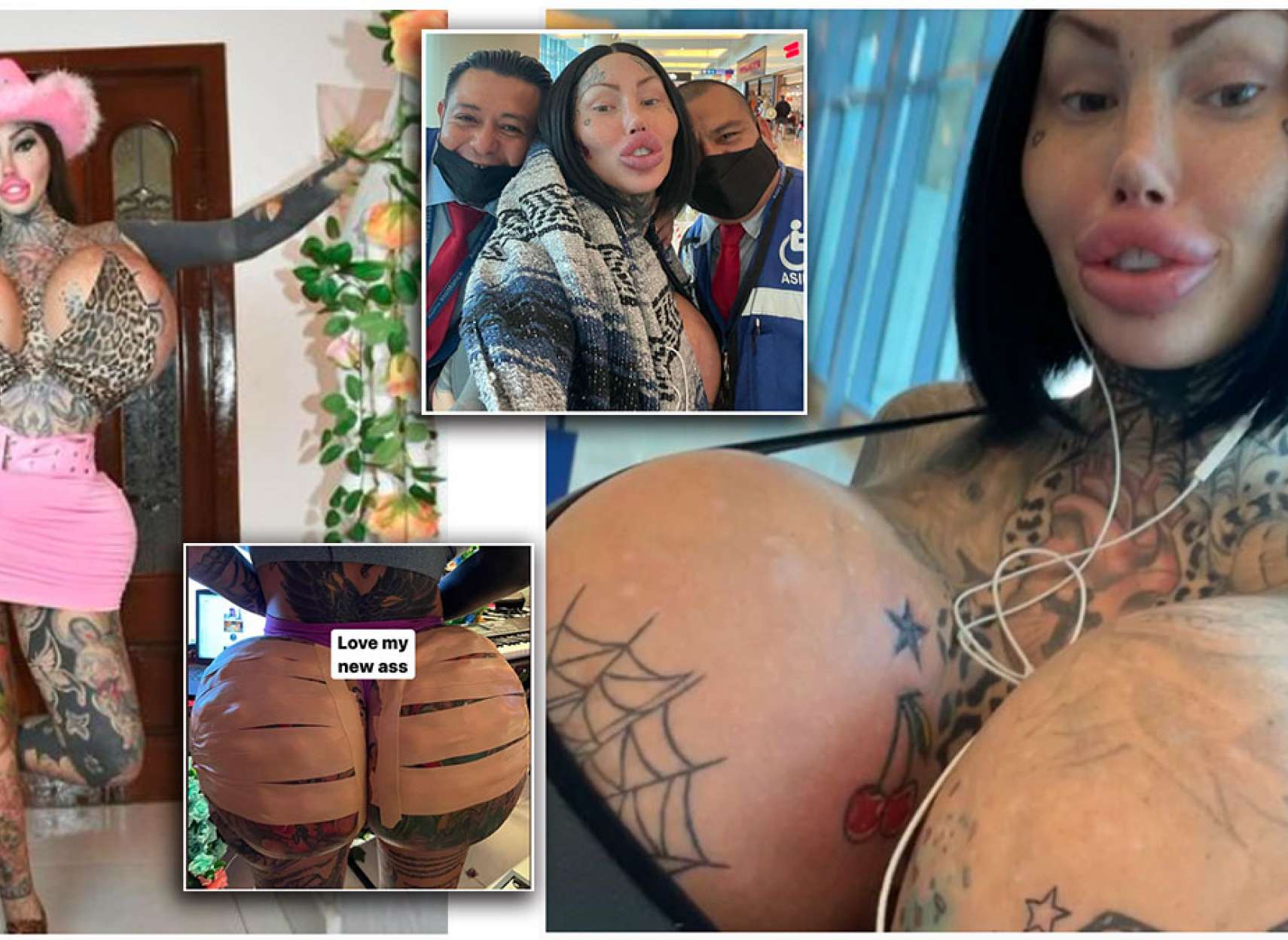 خبر-جهان-هواپیمای-آمریکایی-زن-مدل-تورنتو-سینه-باسن-بزرگ-پرواز-بیرون-انداخت