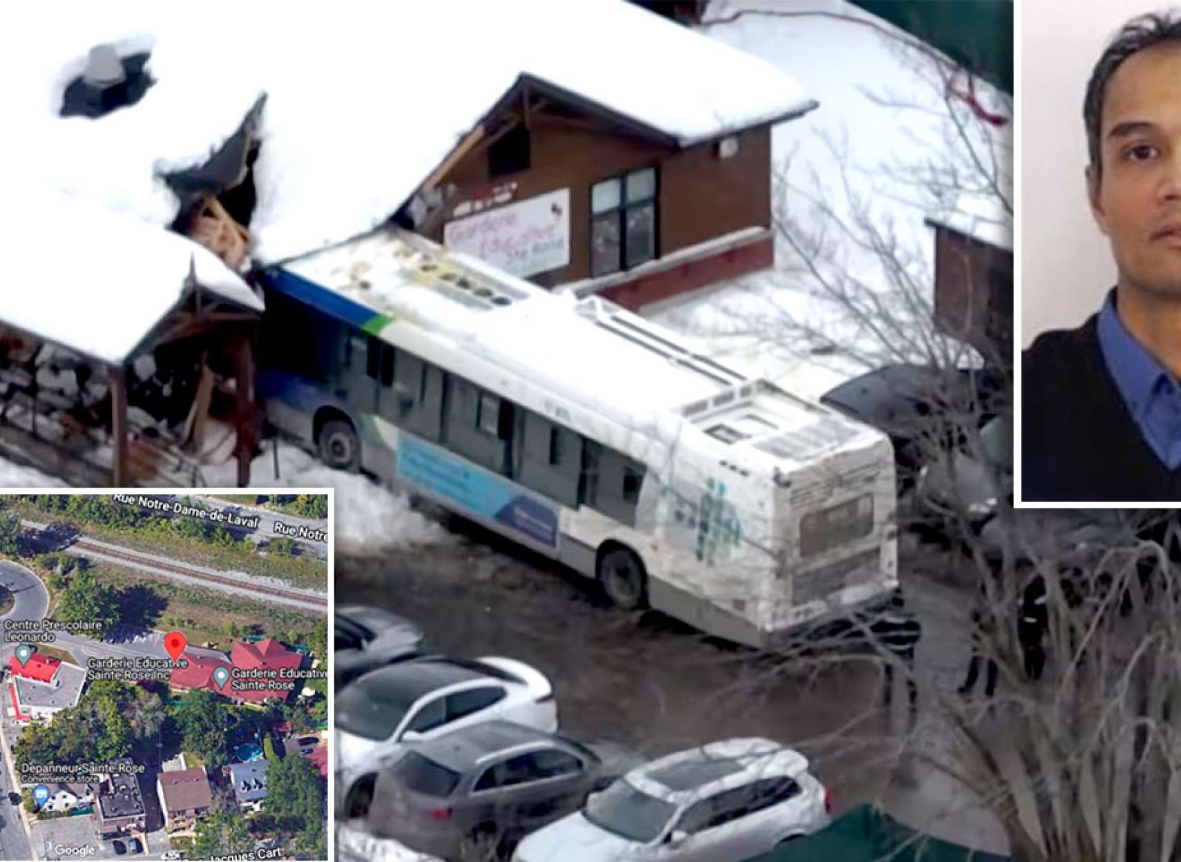 خبر-کانادا-این-راننده-فریاد-اتوبوس-ورودی-مهد-کودک-مونترال-کوبید-۲-کودک-کشت-لخت