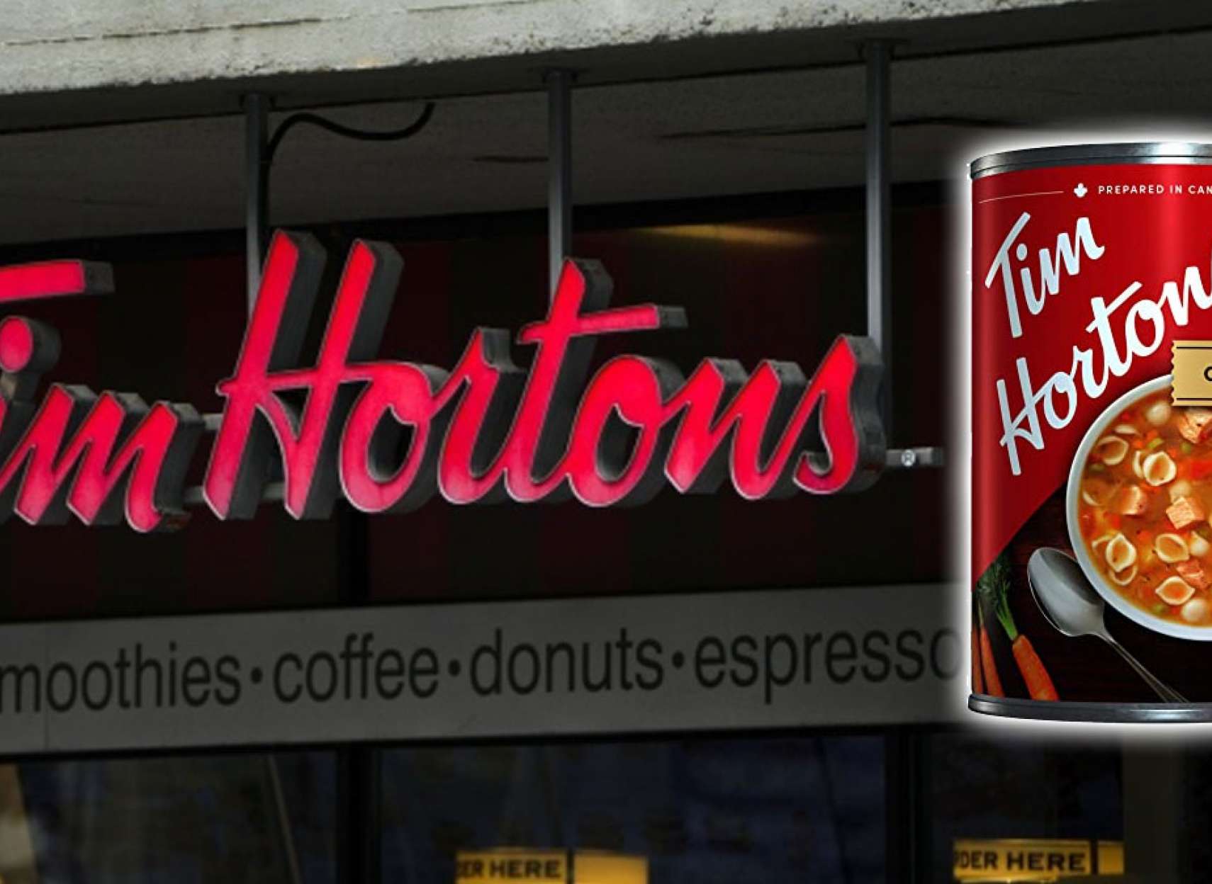 بریزید بیرون: فراخوان سوپ پایه نودل مرغ "تیم هورتونز" بعلت کشف حشرات در آن