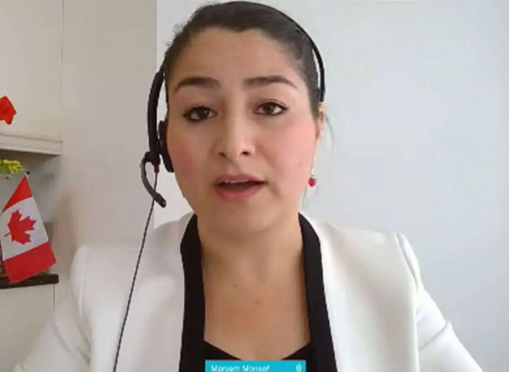 خبر-کانادا-مریم-منصف-نماینده-افغان-تبار-مجلس-کانادا-طالبان-را-برادر-نامید