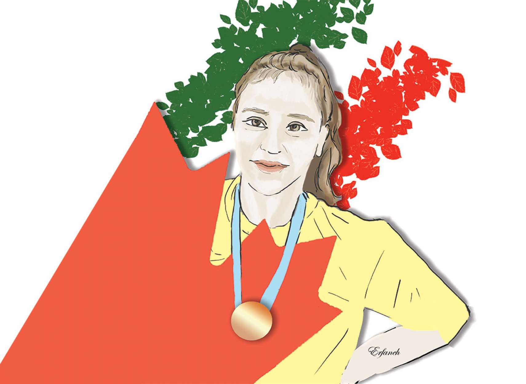 موفقیت دختر کشتی‌گیر ایرانی‌الاصل در کانادا