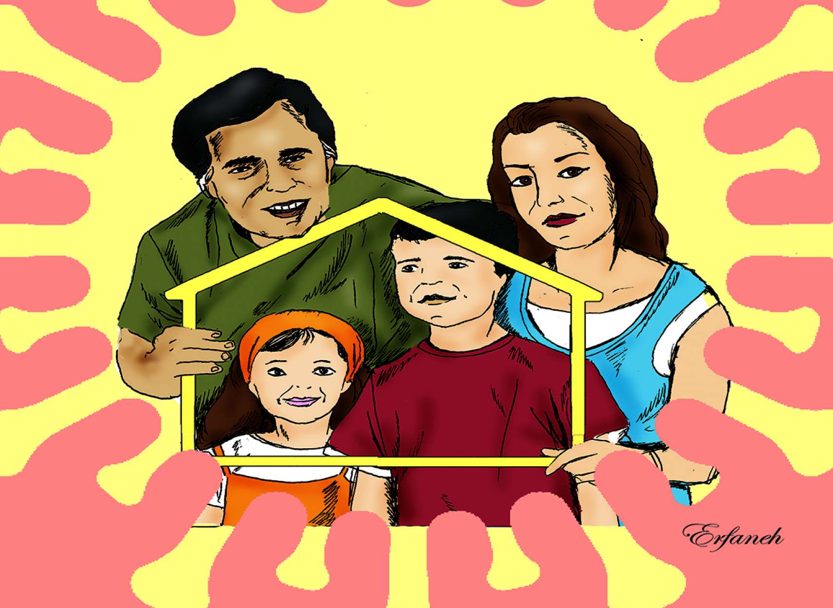 COVID isolates Iranian Families in Canada