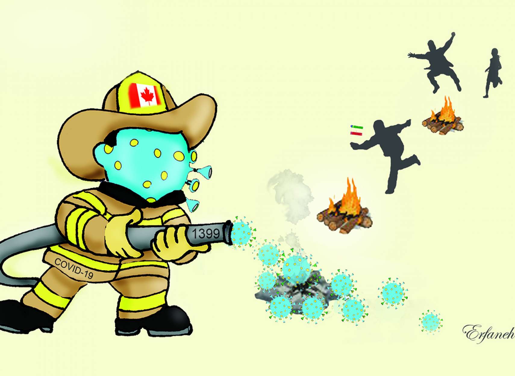 COVID cancels Charshanbeh-souri in Canada