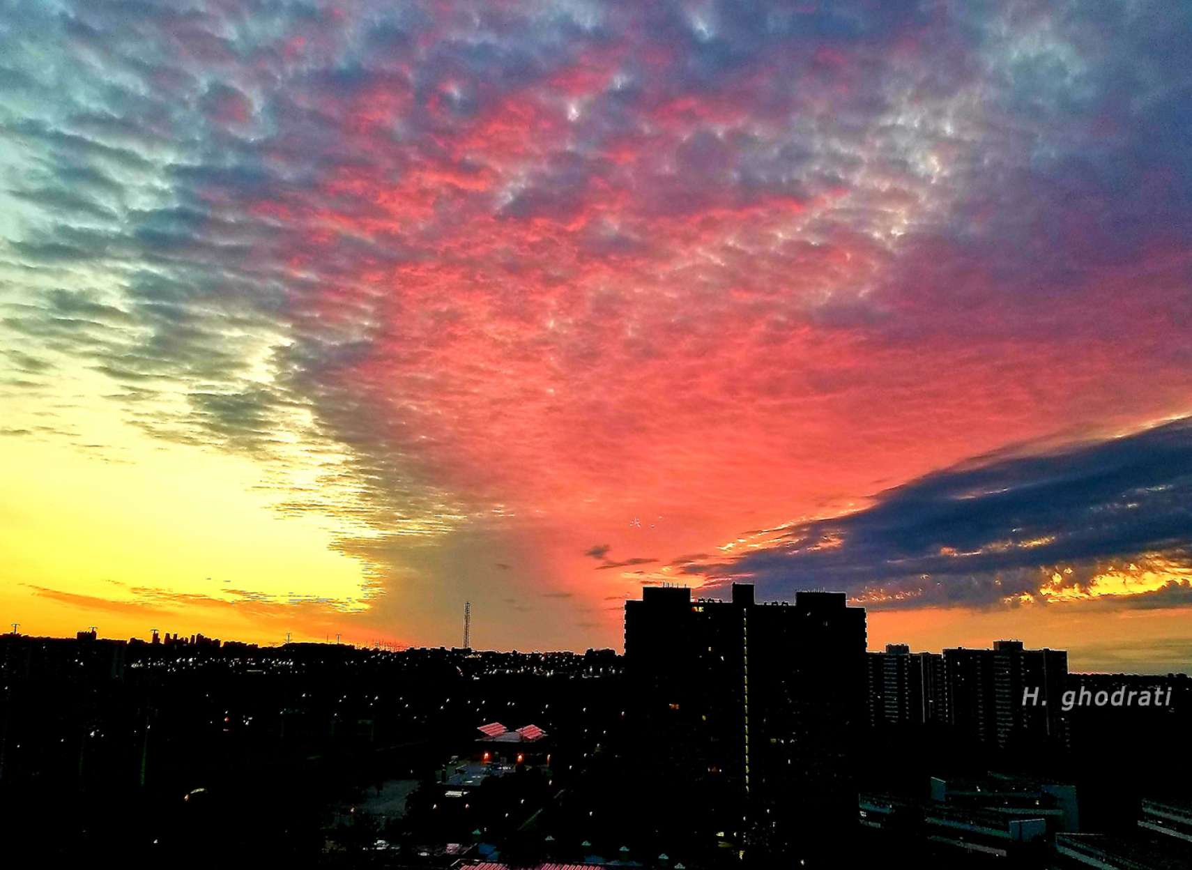 نقشی بر آسمان