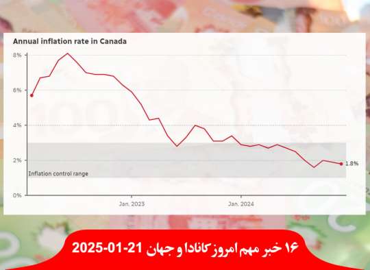 تورم-کانادا-کاهش-نرخ-بهره-هشدار-سرمای-شدید-تورنتو-امشب-منهای-درجه-قانون-جدید-عراق-آخوند-سن-ازدواج-دختر-پایین
